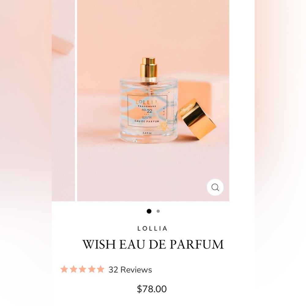 LOLLIA Wish Eau De Parfum Perfume Scent 3.4 - Picture 5 of 6